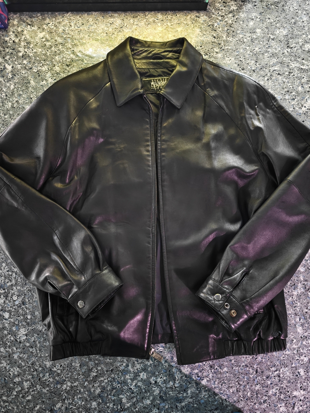 RARE VTG Lambskin Wilson Leather Jacket (Pelle Studio)